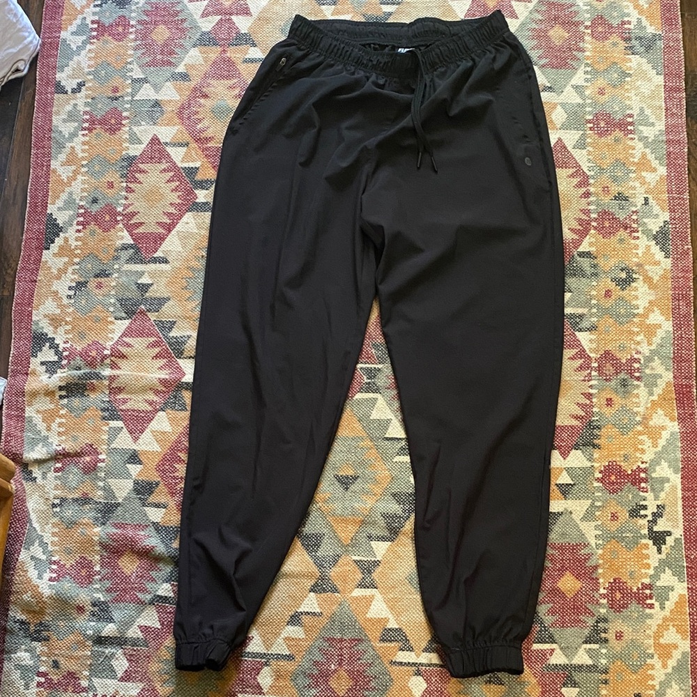 Men's Black Casual Jogger Pants